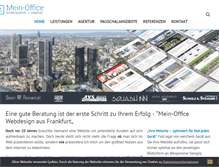 Tablet Screenshot of mein-office.com